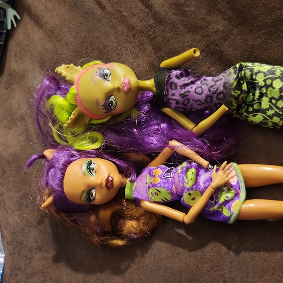 Monster High Clawdeen pair - Picture 1 of 4